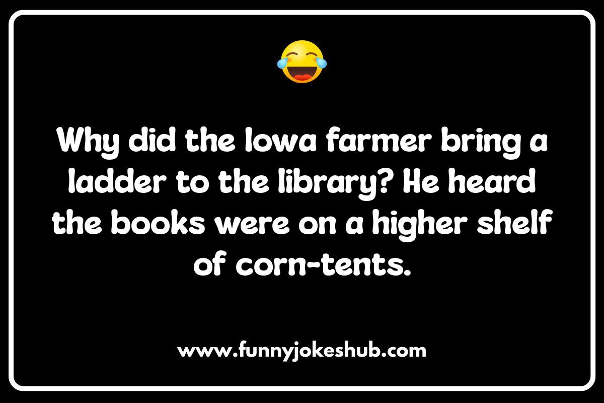 Hawkeye Humor: Iowa-Themed Jokes Hawkeye Humor: Iowa-Themed Jokes