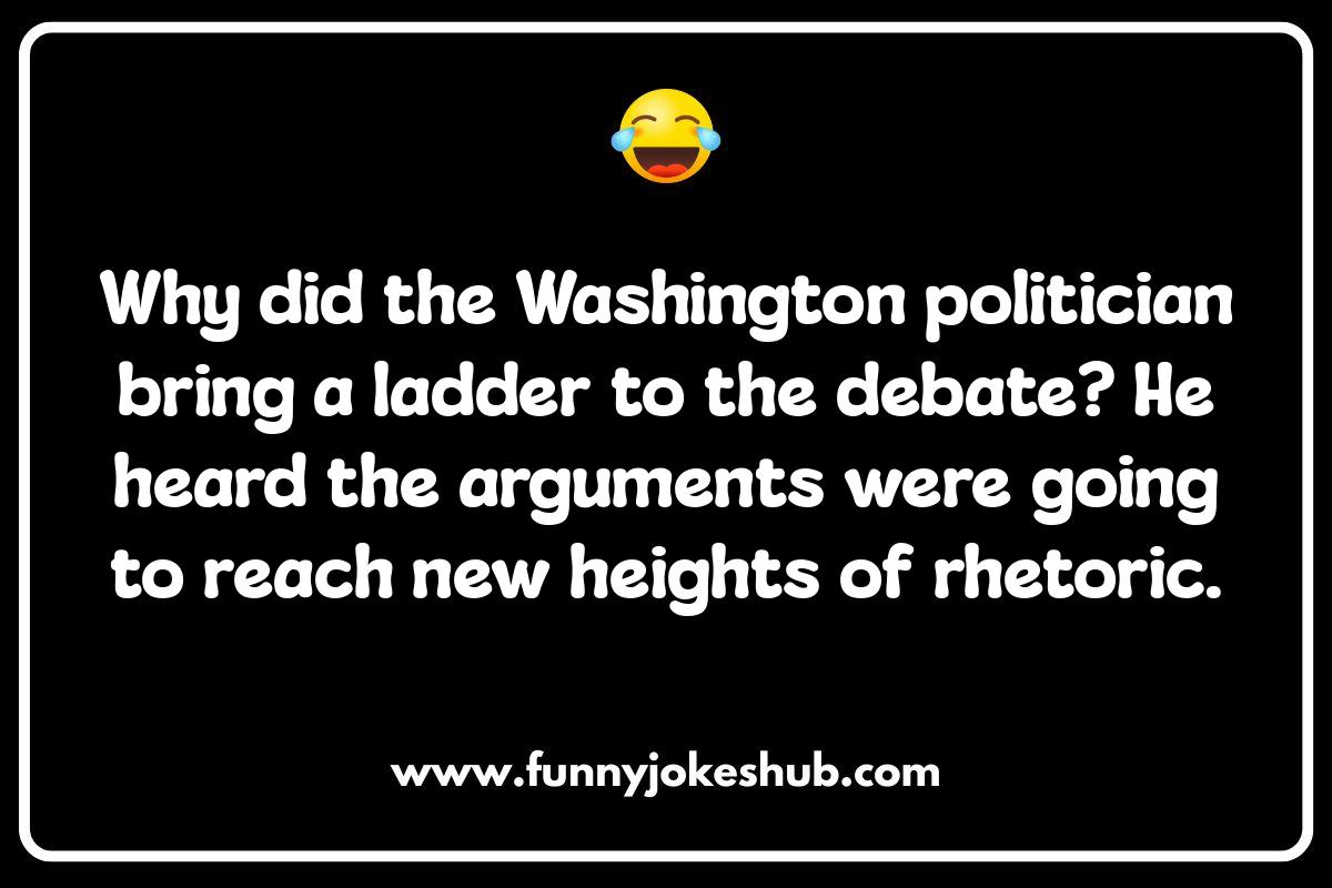 Political Puns: Why Washington is a Laughing Matter Political Puns: Why Washington is a Laughing Matter