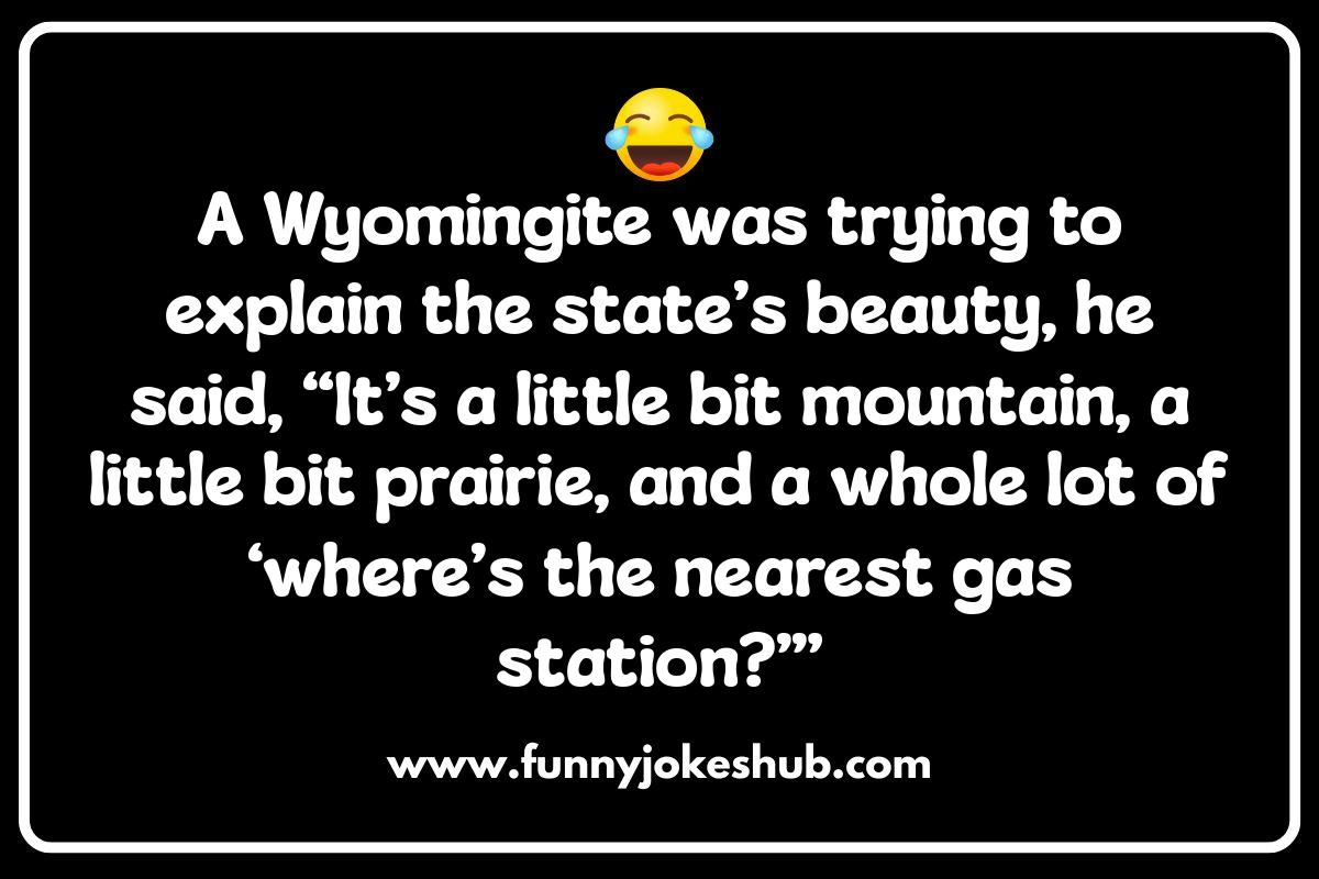 Wyoming Jokes: Where the Buffalo Roam and the Puns Flow Wyoming Jokes: Where the Buffalo Roam and the Puns Flow