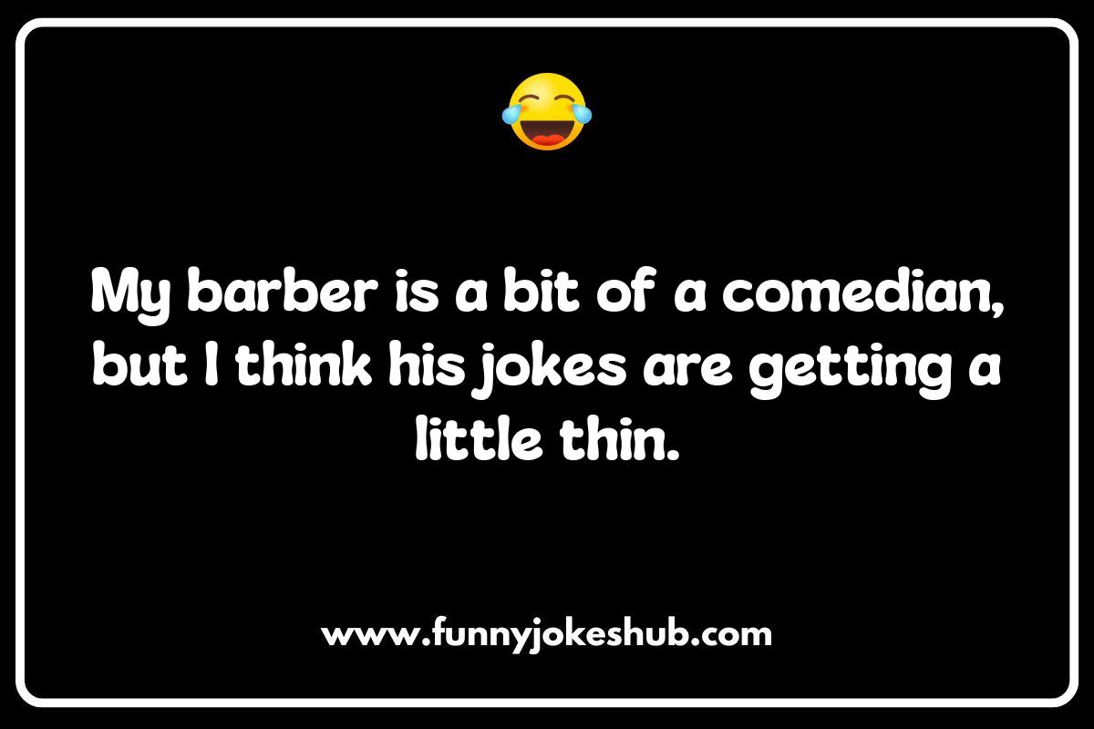 Hair Loss Puns: Shear Genius or a Bad Hair Day for Comedy? Hair Loss Puns: Shear Genius or a Bad Hair Day for Comedy?